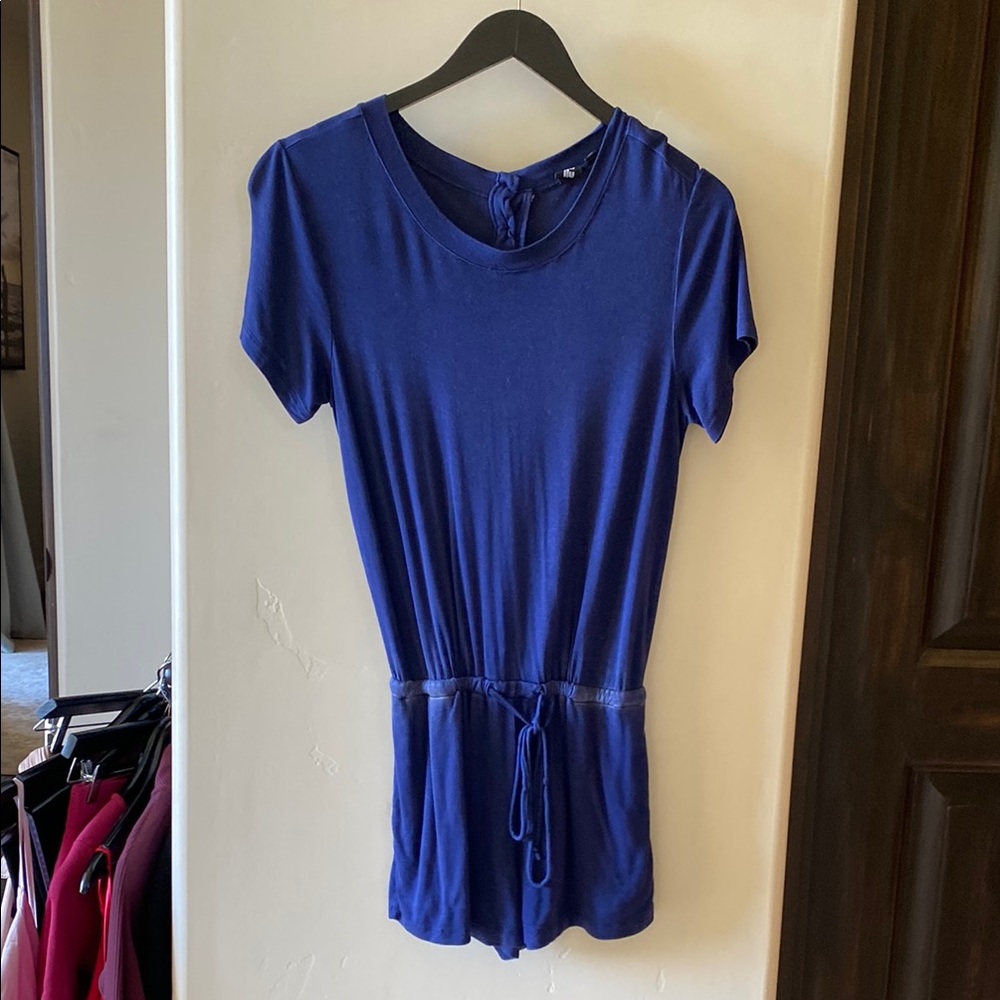 Blue Women's soft romper